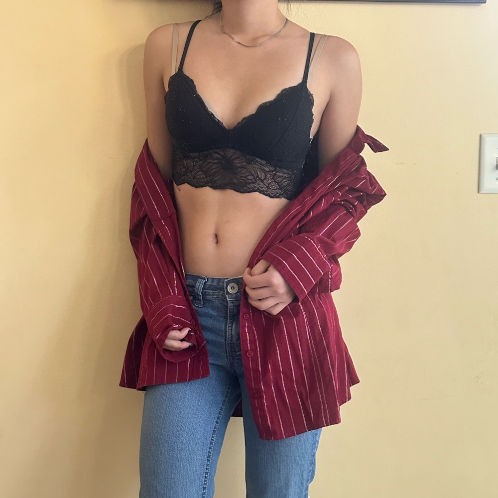 Hollister Gilly Hicks Black Lace Bralette